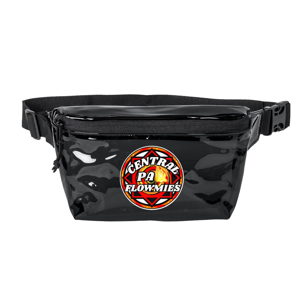 Central PA Flowmies Clear Fanny Pack — Stadium-Approved Transparent Waist Bag