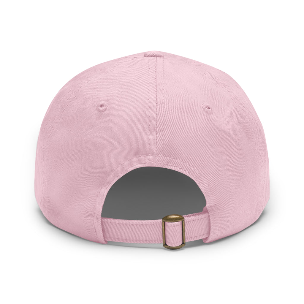 Dad Hat with Leather Patch (Round) CPA LOGO