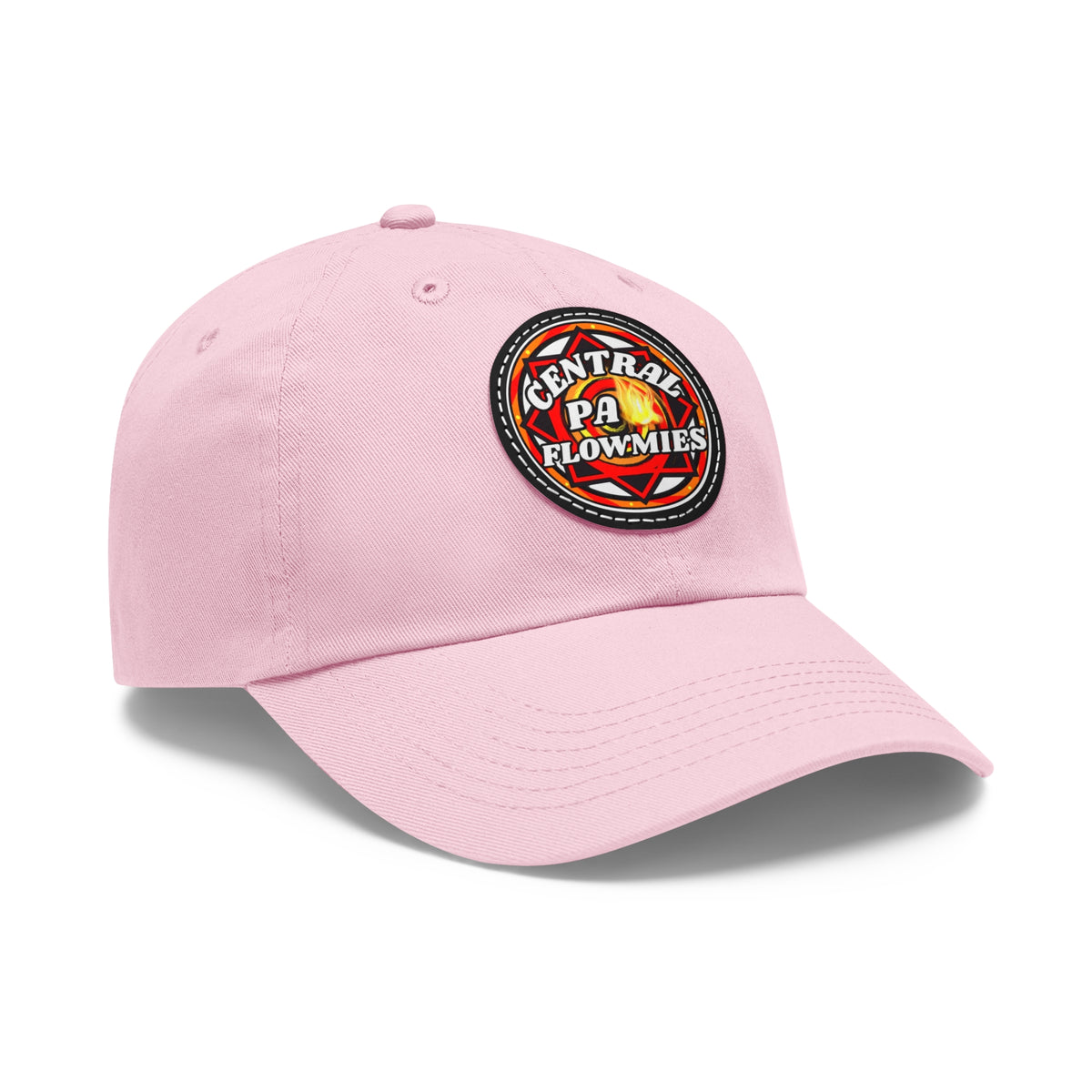 Dad Hat with Leather Patch (Round) CPA LOGO