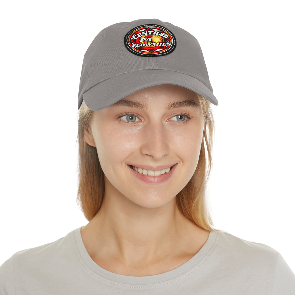 Dad Hat with Leather Patch (Round) CPA LOGO
