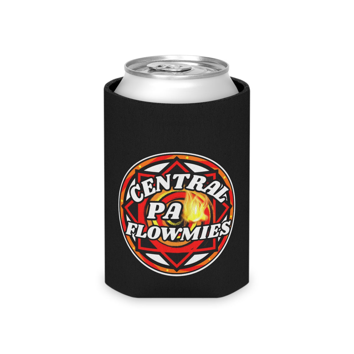 Can Cooler — Central PA Flowmies  Logo Koozie