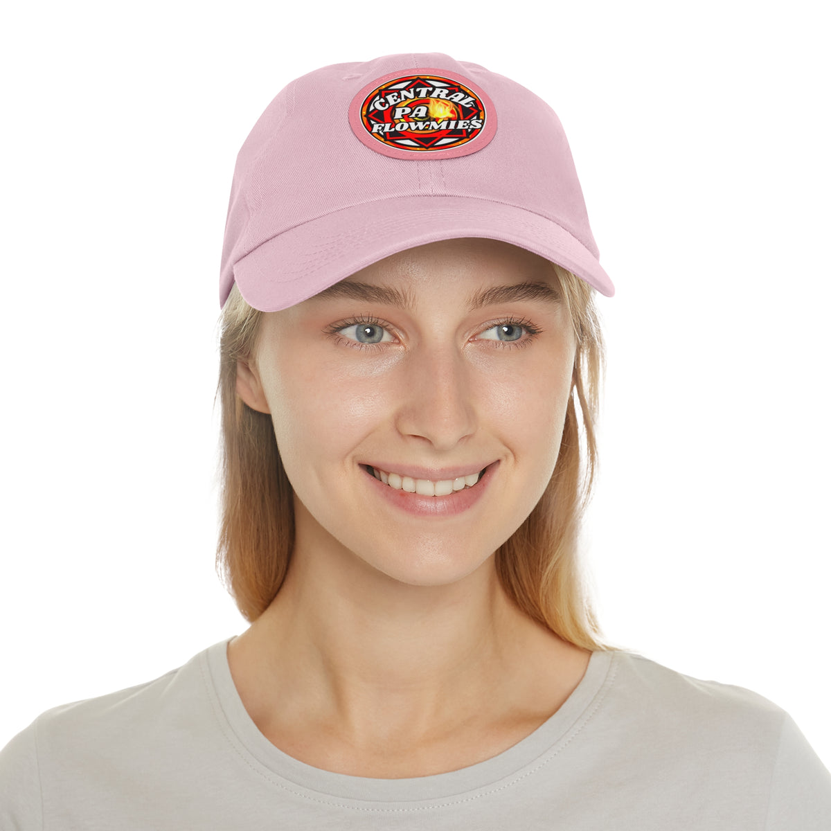 Dad Hat with Leather Patch (Round) CPA LOGO