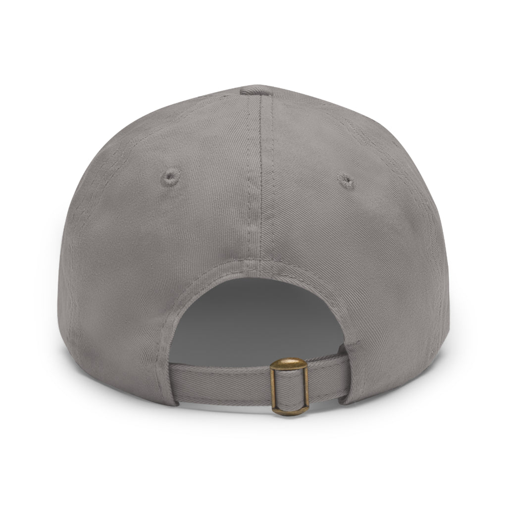 Dad Hat with Leather Patch (Round) CPA LOGO