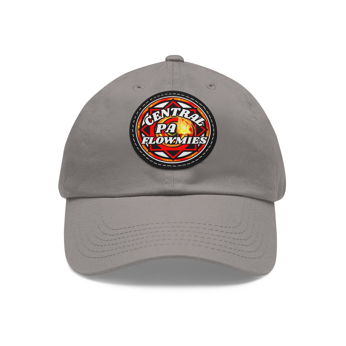 Dad Hat with Leather Patch (Round) CPA LOGO