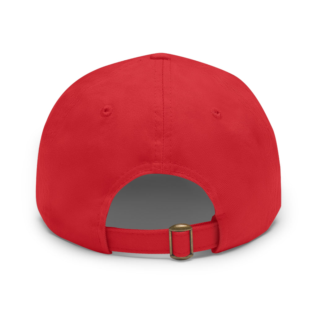 Dad Hat with Leather Patch (Round) CPA LOGO