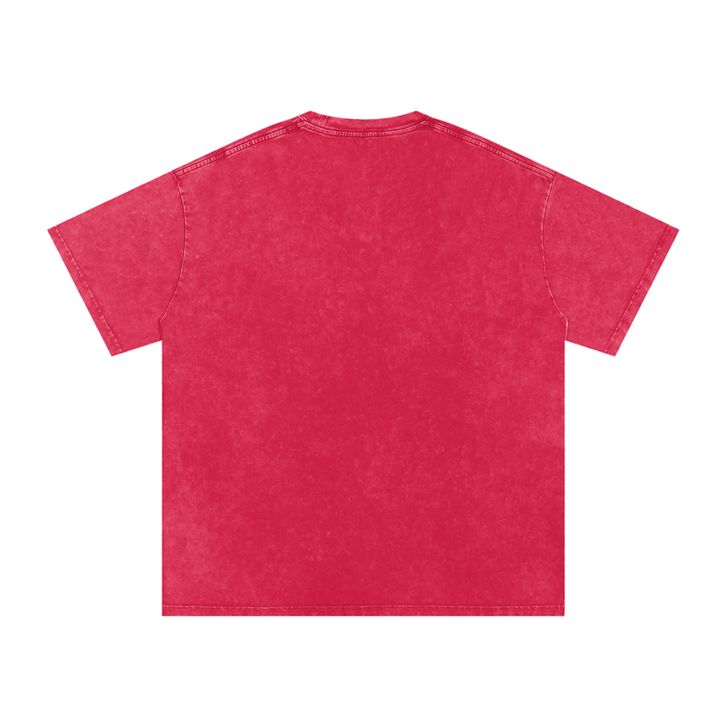 Snow Washed Oversized Cotton T-Shirt FLOWMIE DEFINITION