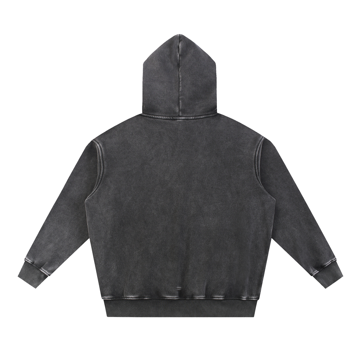 Snow Wash Fleece Oversize Hoodie SDF