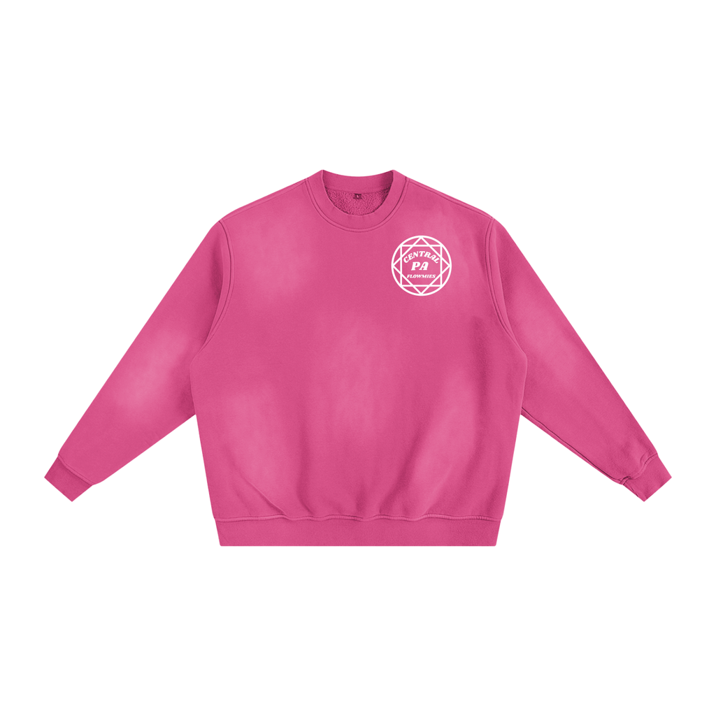 Sunfade Fleeced Sweatshirt CPA WHITE LOGO