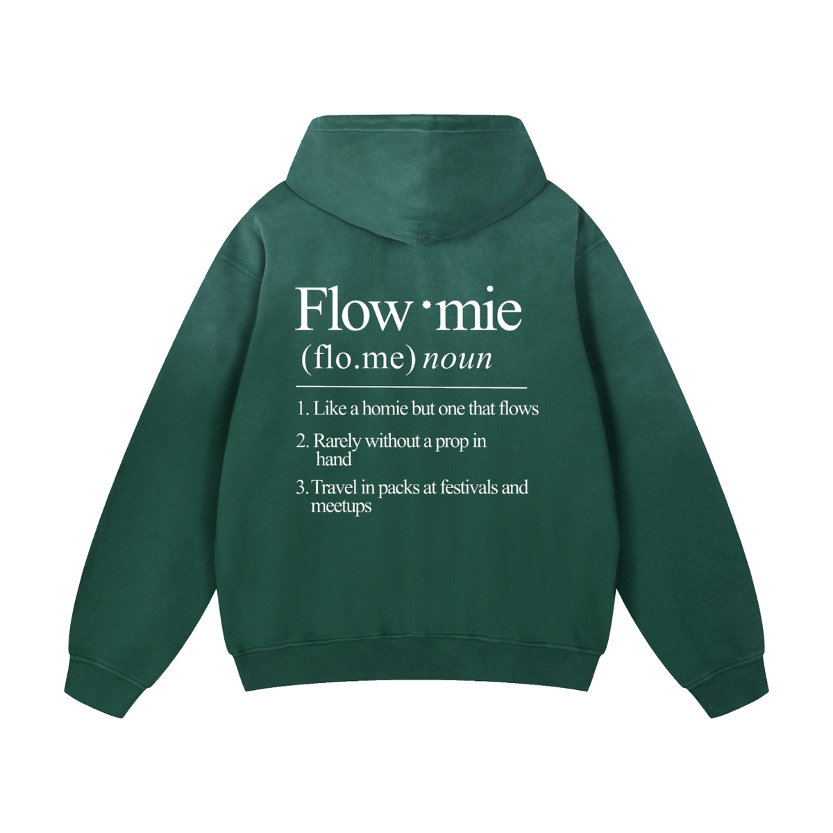 Heavyweight Sunfade Oversized Hoodie FLOWMIE DEFINITION