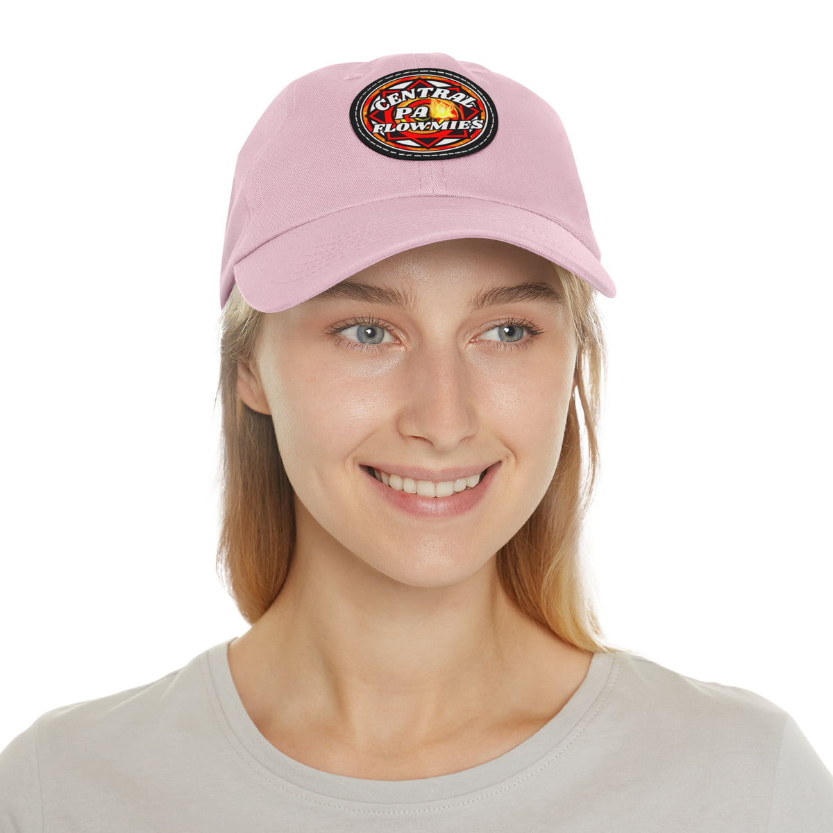 Dad Hat with Leather Patch (Round) CPA LOGO