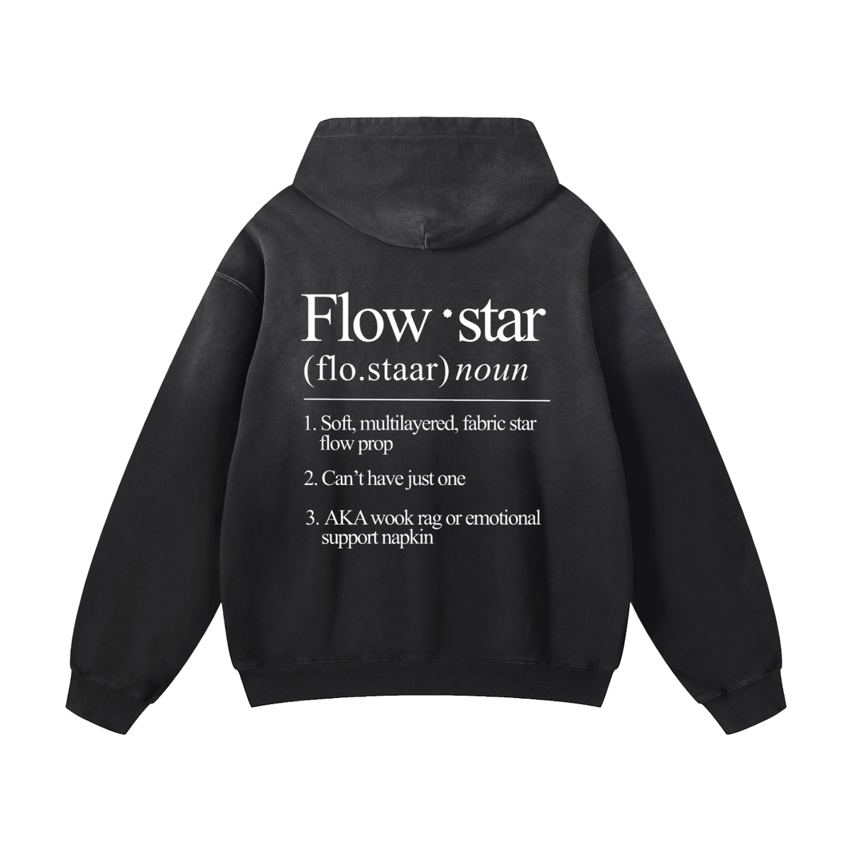 Heavyweight Sunfade Oversized Hoodie FLOWSTAR DEFINITION