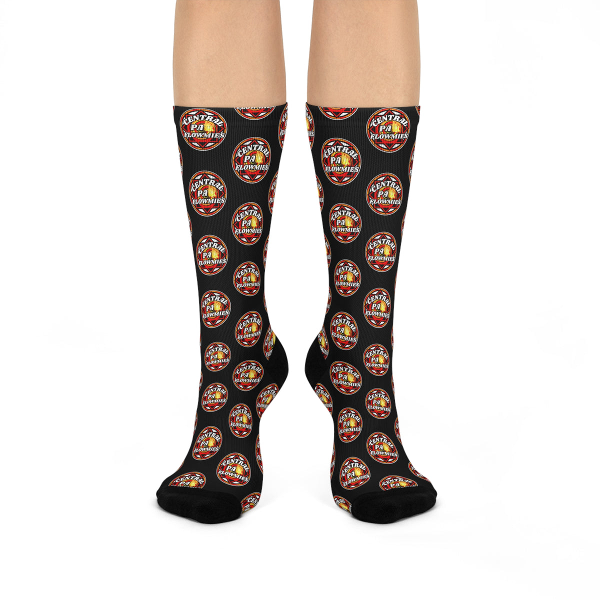 Cushioned Crew Socks — CPA Patterned Novelty Socks