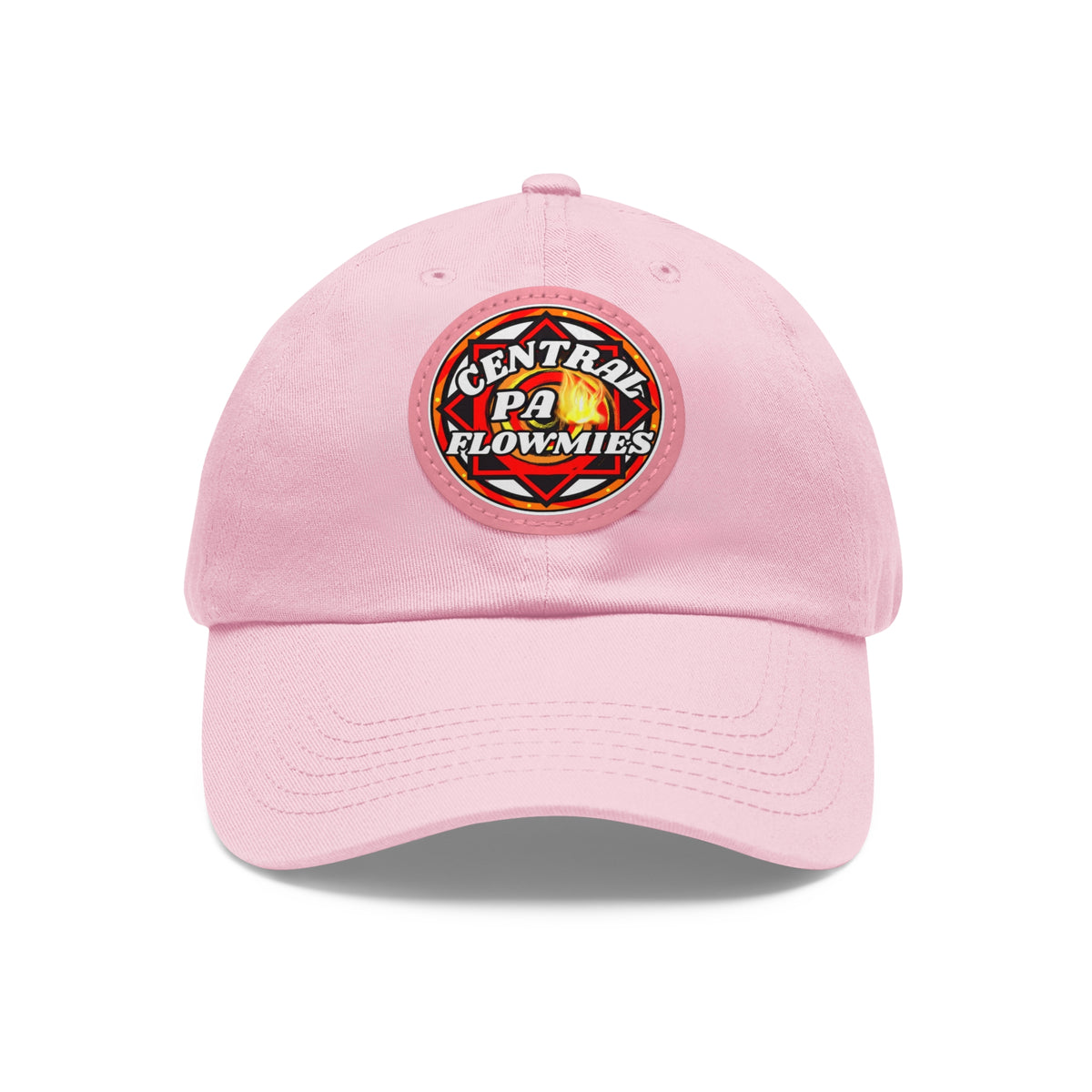 Dad Hat with Leather Patch (Round) CPA LOGO