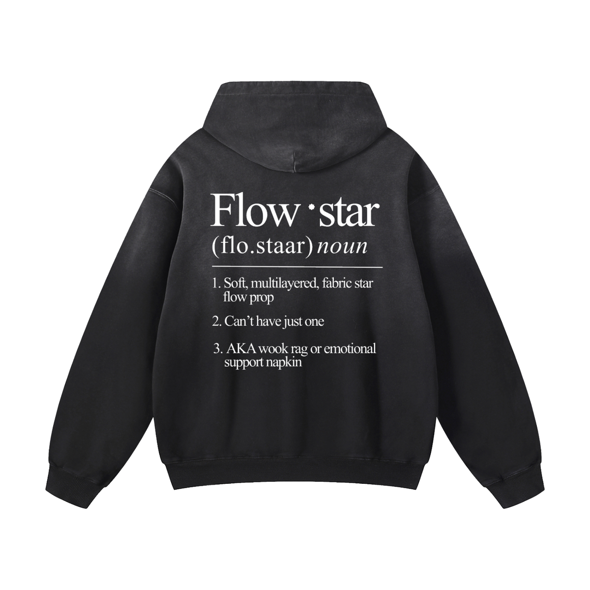 Heavyweight Sunfade Oversized Hoodie FLOWSTAR DEFINITION