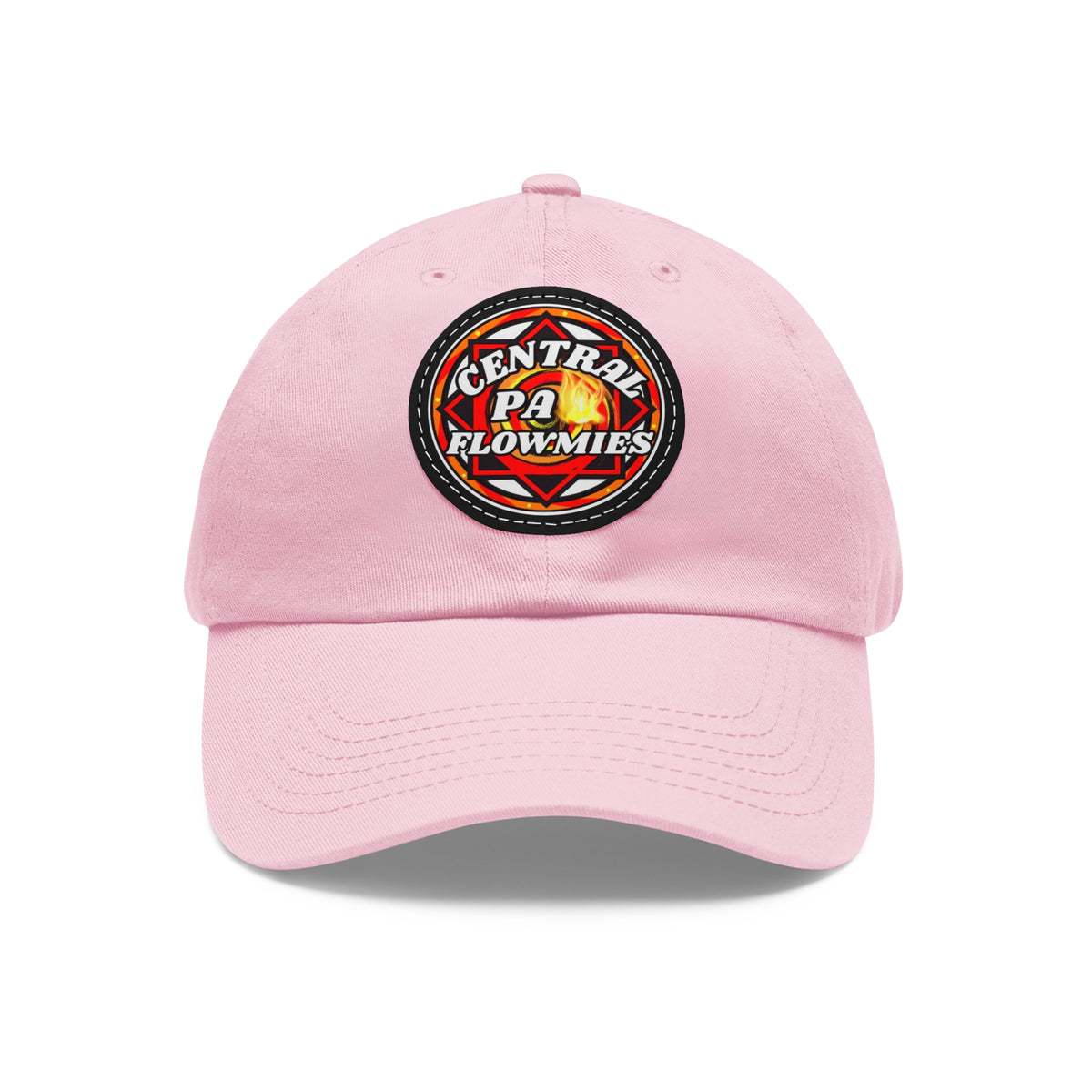 Dad Hat with Leather Patch (Round) CPA LOGO