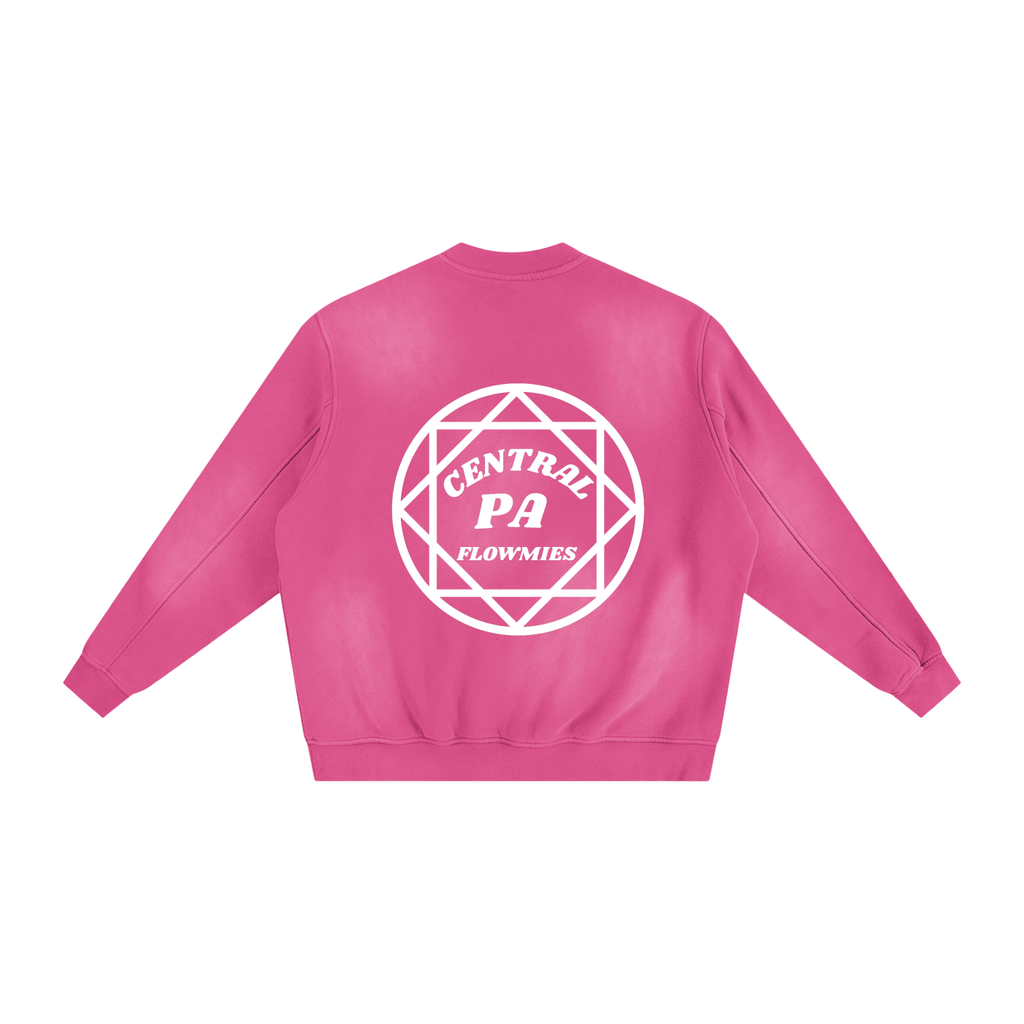 Sunfade Fleeced Sweatshirt CPA WHITE LOGO
