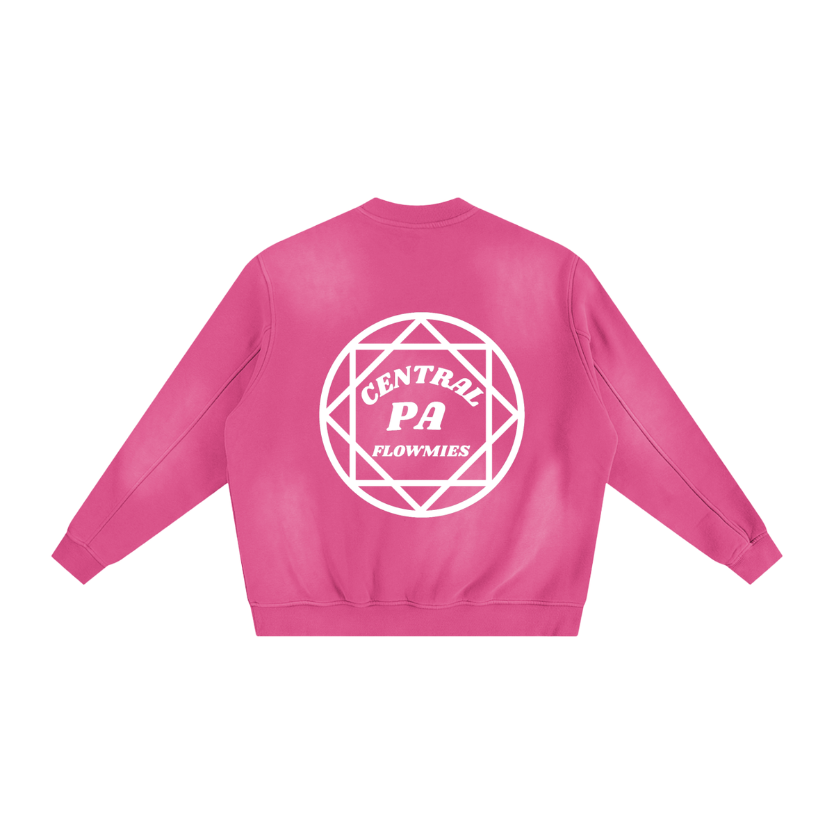Sunfade Fleeced Sweatshirt CPA WHITE LOGO