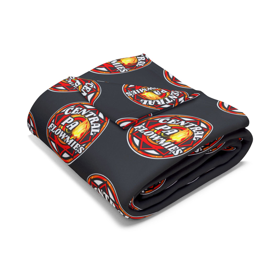 Central PA Plowshares Logo Arctic Fleece Blanket — Cozy Soft Throw for Winter, Gifts & Home