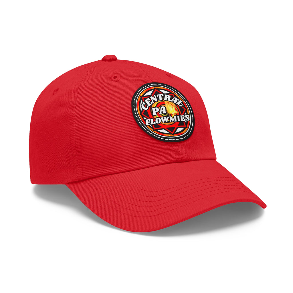 Dad Hat with Leather Patch (Round) CPA LOGO