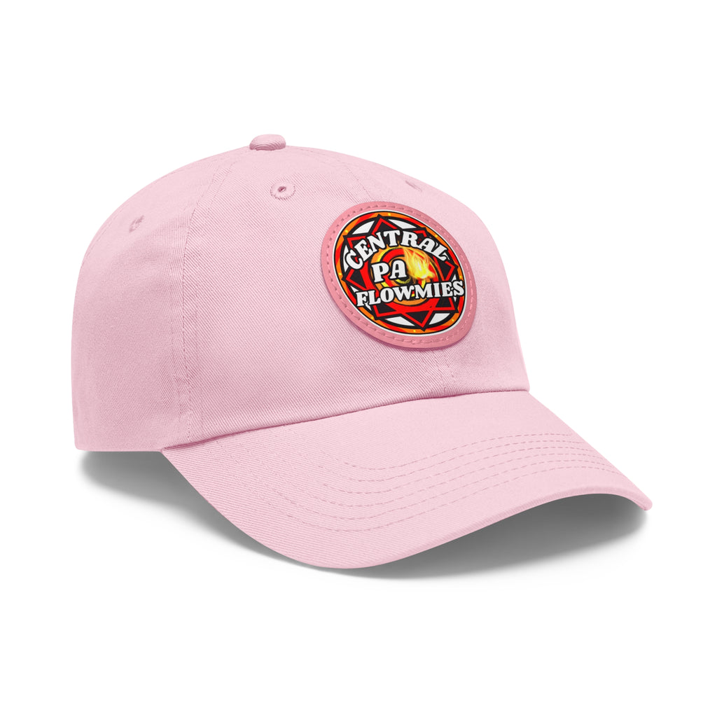 Dad Hat with Leather Patch (Round) CPA LOGO