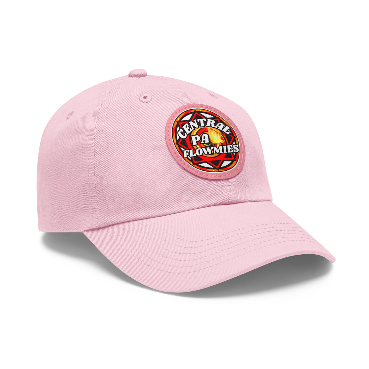Dad Hat with Leather Patch (Round) CPA LOGO
