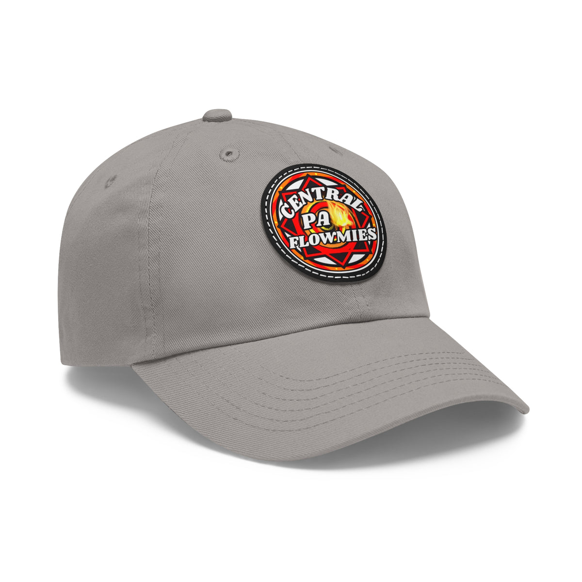 Dad Hat with Leather Patch (Round) CPA LOGO