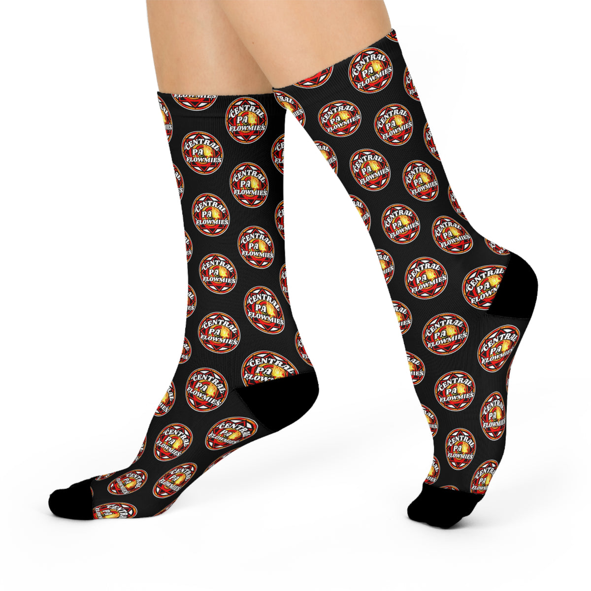 Cushioned Crew Socks — CPA Patterned Novelty Socks