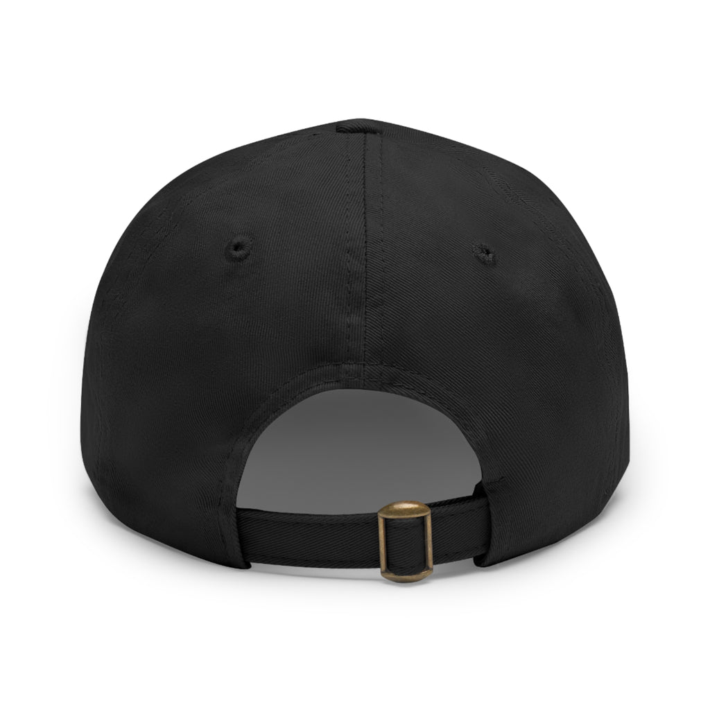 Dad Hat with Leather Patch (Round) CPA LOGO