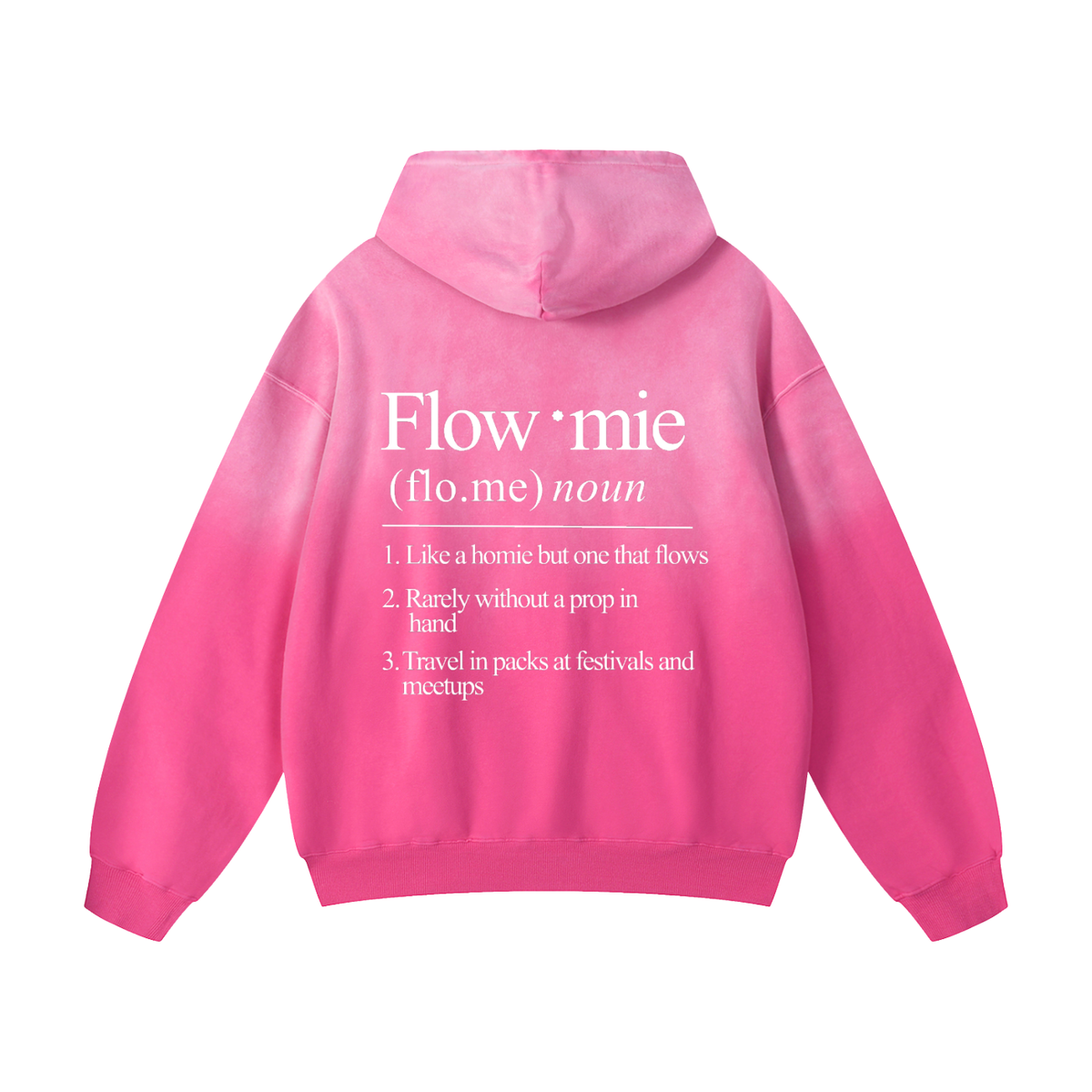 Heavyweight Sunfade Oversized Hoodie FLOWMIE DEFINITION