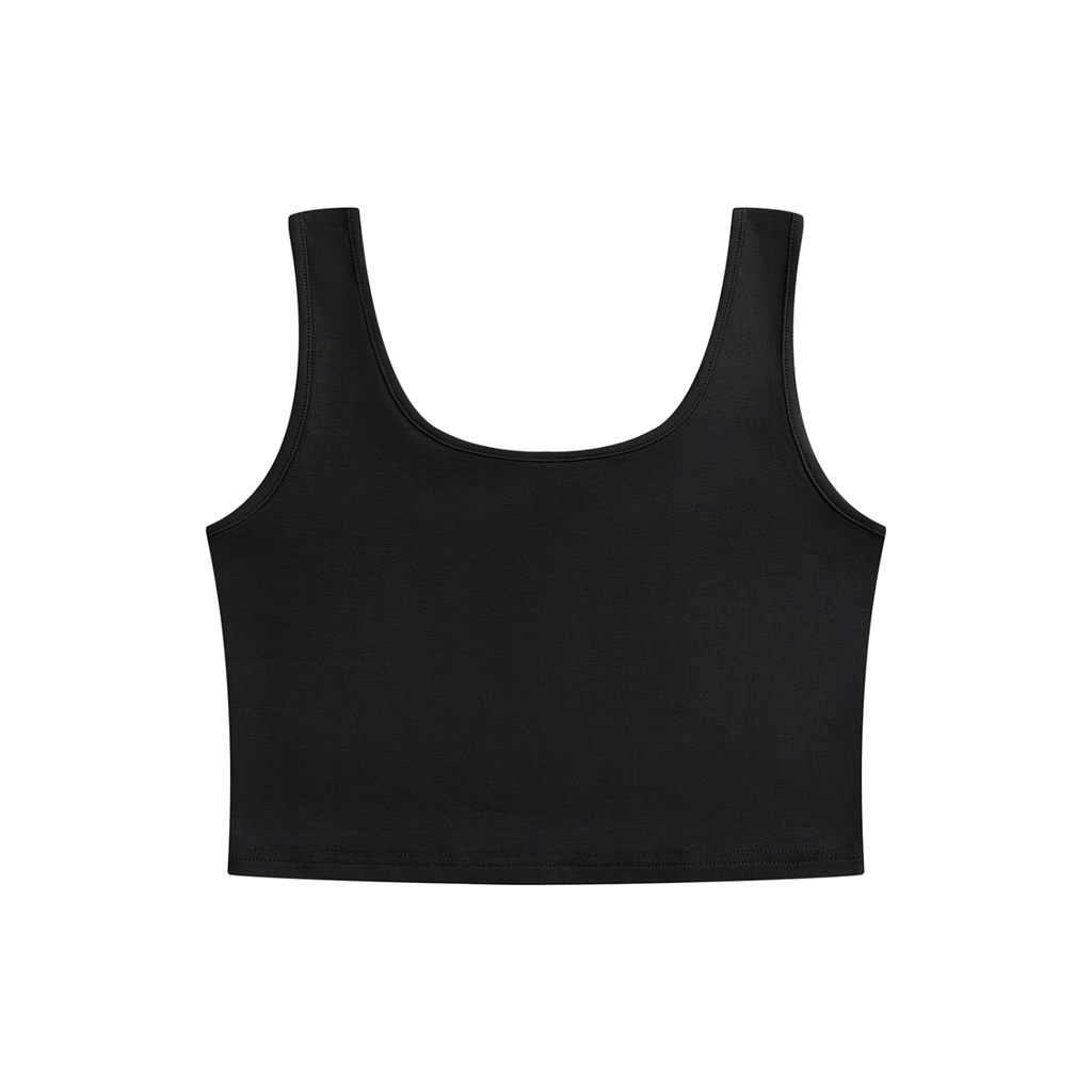Women's Cropped Tank Top CPA LOGO