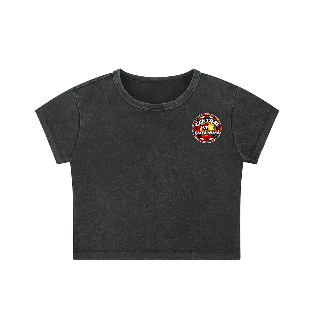 Snow Washed Crop Top CPA LOGO