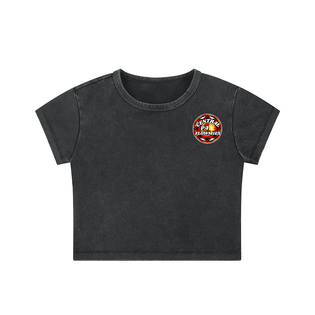 Snow Washed Crop Top CPA LOGO
